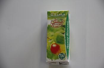 Нектар 0,2 л. Яблочный ПАЛИТРА 1шт*27 шт 